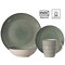 Ceramic Dinnerware Set - Includes Mugs, Bowls, Salad and Dinner Plates, Highly Chip and Crack Resistant, Dishwasher Microwave and Oven Safe